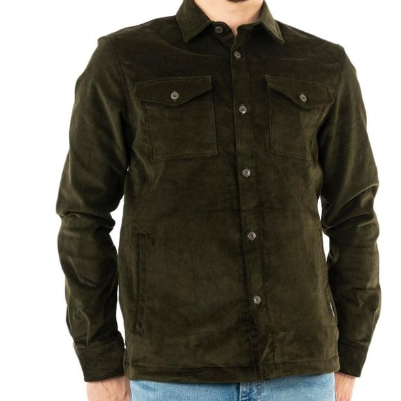 Barbour Other - Barbour Cord Overshirt Olive Green Size Small